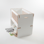 Baby Crib Built-in Bed - Image 9