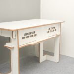Flat Pack Desk With Storage & Cable Management - Image 14