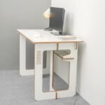 Flat Pack Desk With Storage & Cable Management - Image 12
