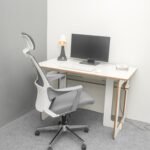 Flat Pack Desk With Storage & Cable Management - Image 11