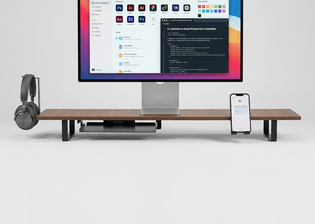 Modular Desk Shelf