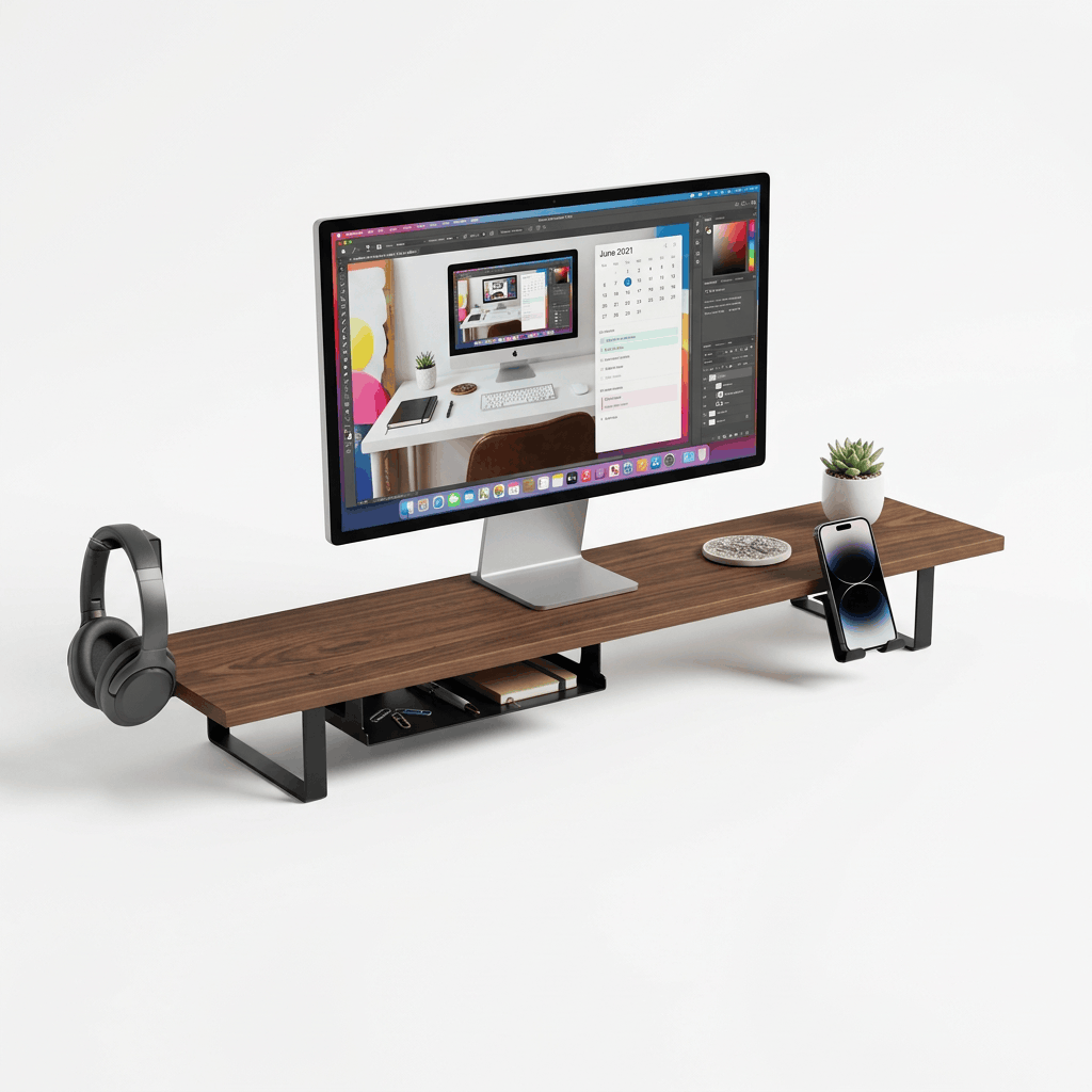 Modular Desk Shelf