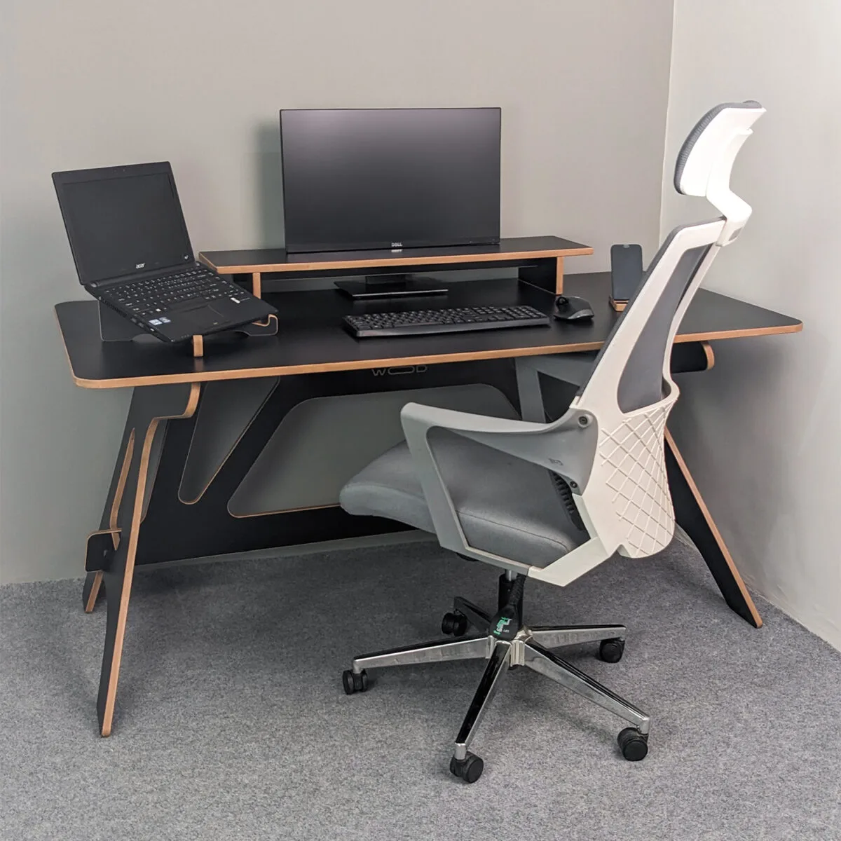 office desk black