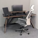 office desk black