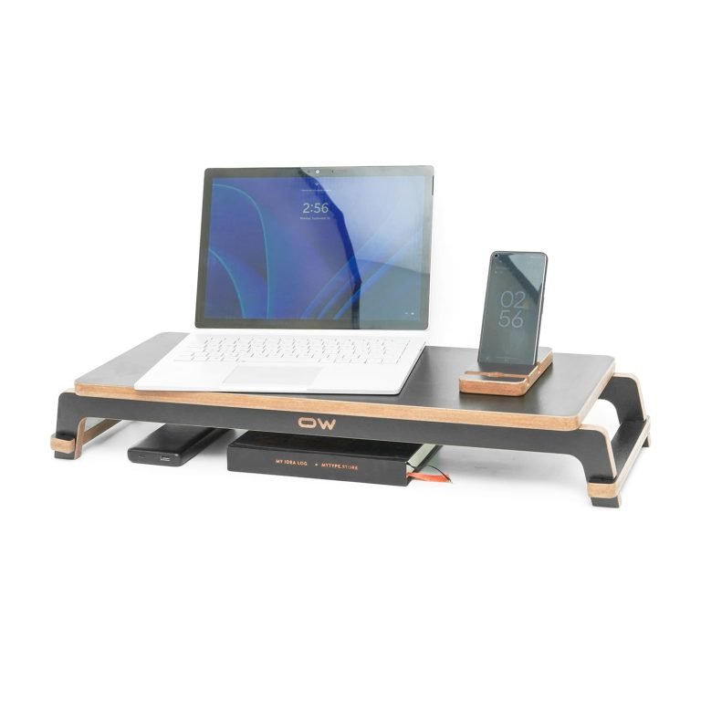 Monitor And Laptop Setup Stand