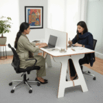 Workstation Built-in Desk - Image 3