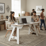 Workstation Built-in Desk - Image 2