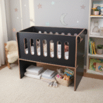 Baby Crib Built-in Bed - Image 5