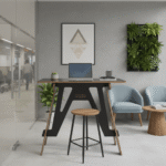 Built-in Reception Desk