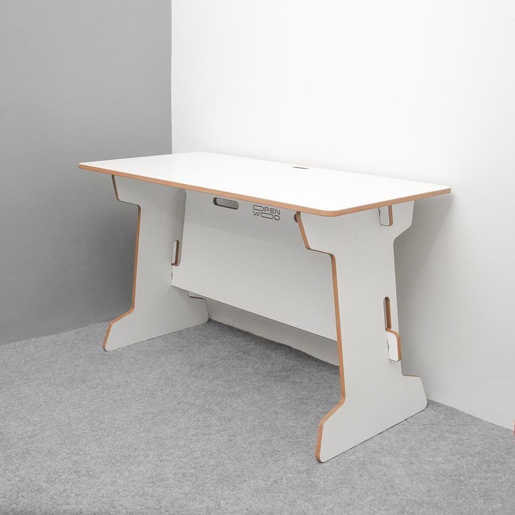 Built-In Pillar Desk - Designed for Privacy and Software Houses