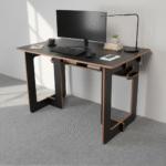 Flat Pack Desk With Storage & Cable Management - Image 5