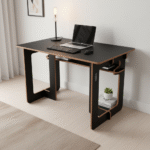 Flat Pack Desk With Storage & Cable Management - Image 3