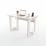 Flat Pack Desk With Storage & Cable Management - Image 9