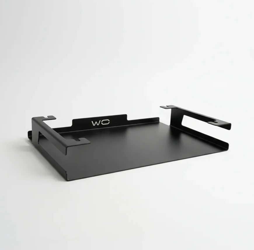 shelf-tray-black Metal Shelf Tray - Image 1