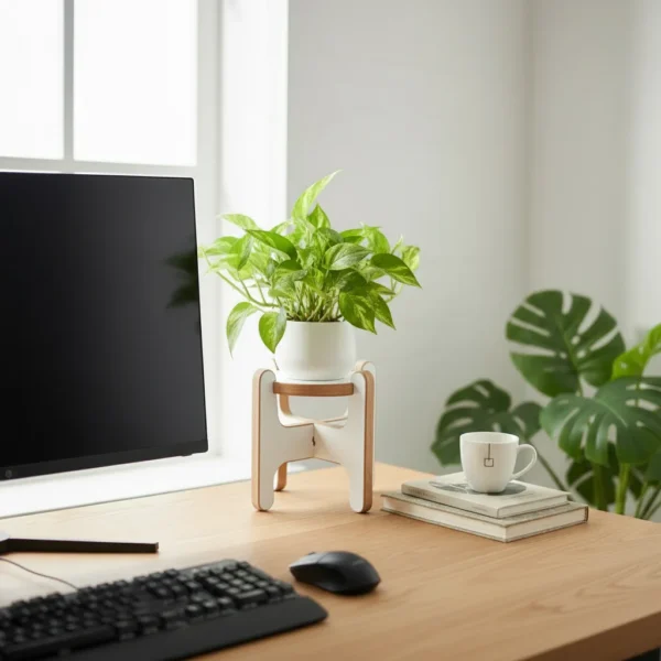 Wooden Stand - Plant, Lamp, and Vase Holder