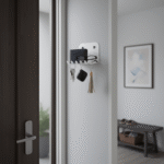 Wall-Mounted Shelf with Keys Hanger - Image 5