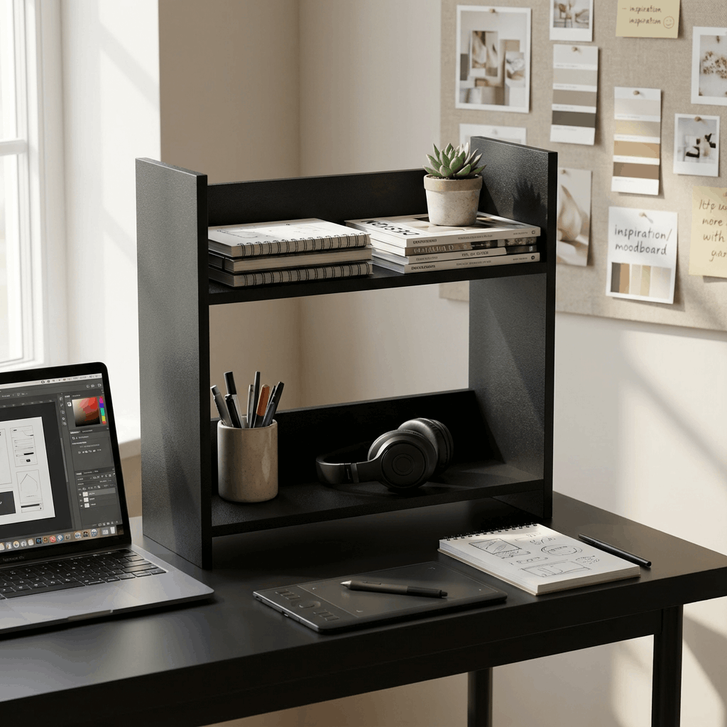 book shelf, organizer shalves for desk